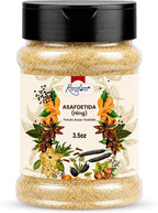 Ramaroma Asafetida (Hing) Ground 3.5oz (100g) ~ All Natural | Salt Free | Vegan | Non-GMO | Asafoetida Indian Spice | Best for Onion Garlic Substitute