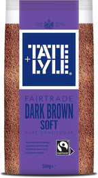 Tate & Lyle - Fairtrade Cane Sugar - Dark Brown - 500g