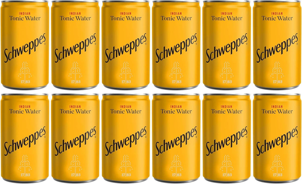 Schweppes Indian Tonic Water 150ml (Pack of 12)
