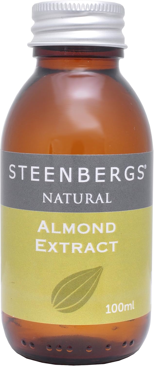 Steenbergs Natural Almond Extract 100 ml (Pack of 2)