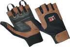 Wheelchair Gloves Unisex Mobility Disability Fingerless Long Thumb Leather Palm Workout Weight Lifting, Cycling, Driving Gloves for Men and Women