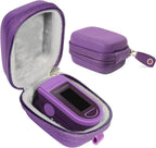 Fingertip Pulse Oximeter Case only for Zacurate Pro 500DL, 500BL, Childrend, Facelake FL400 t. FL350, CMS500DA, mibest, Innovo Deluxe, Santamedical, ANKOVO, CONTEC, Metene