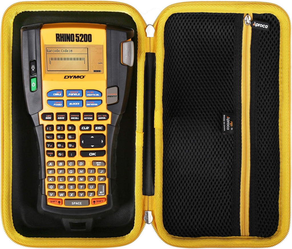 Aproca Hard Travel Storage Case, for DYMO Industrial Label Maker RhinoPRO 5200 Label Maker