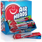 Airheads Full-Size Bars, Six Assorted Fruit Flavors, Easter Candy Bulk Variety, Easter Basket Essentials Stuffers, Individually Wrapped Taffy, 60 Count Box