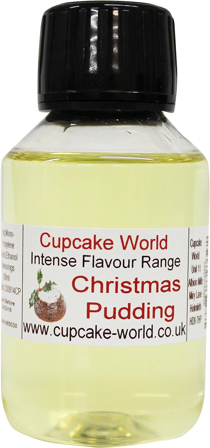 Cupcake World Christmas Pudding Intense Food Flavouring 100 ml
