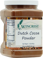 Premium Dutch Processed Cocoa Powder - 2 Lb Container