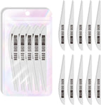 NOVO OVO Thin Nail File 10 PCS Professional Double Sided Extra Slim,Reusable,Emery Board(100/180 Grit) Nail Styling Tools for Home and Salon,Manicure Pedicure Tool and Nail Buffering Files