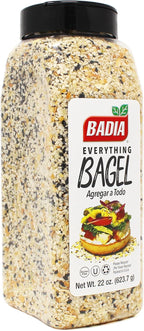 Badia Everything Bagel Seasoning Blend, 22 oz - Sesame Seed, Poppy Seed, Garlic, Onion and Salt