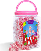 Fresh Finest Mint Balls Hard Candy - Classic Peppermint Flavor. 95 Count Bulk (950g) of Peppermint-Flavored Candies.
