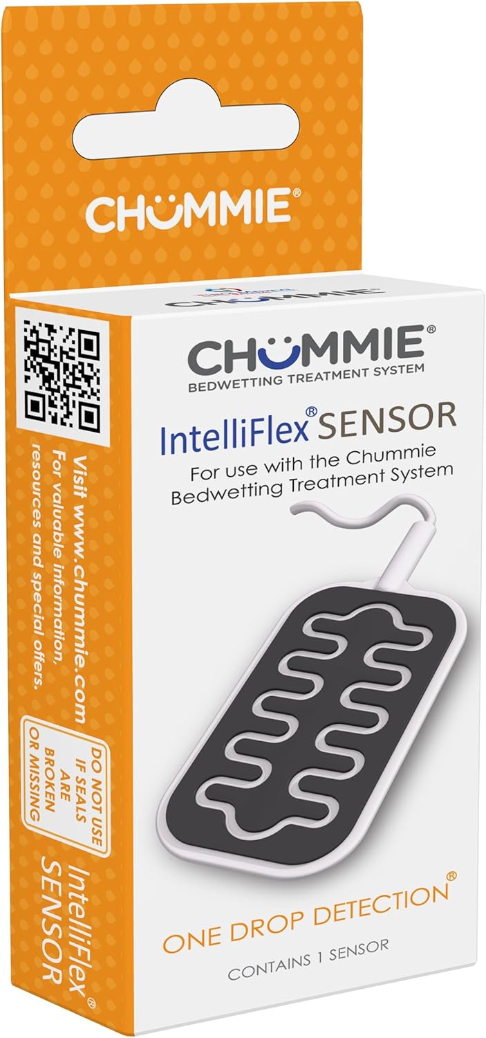 Chummie Replacement One Drop Detection Intelliflex Sensor with SmartFit Technology for Premium and Elite Bedwetting Alarms, 1 Count