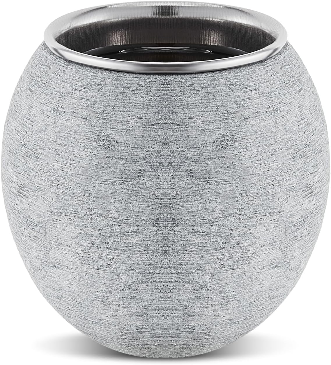 Hushee 1 Pc Sauna Aromatherapy Stone Cup, Sauna Essential Oil Diffuser, Aromatherapy Bowl Accessories with Stainless Steel Diffuser Bowl for Spa Luxury Oil Holder