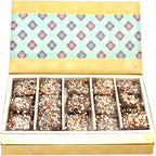 Ghasitaram Gifts Diwali Gifts Diwali Chocolates - 5 Part Print English Brittles Chocolates Box