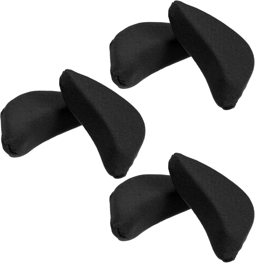 3 Pair Shoe Filler for Too Big Shoes Women, Soft Sponge Toes Filler Inserts Adjustable Shoes Fillers Big Toe Plug Foot Brace Shoe Pads Black Toe Cushions for High Heel Pumps Flats Sneakers