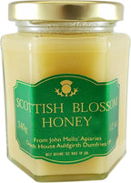 John Mellis Apiaries Scottish Honey, Scottish Blossom Honey, 12 Ounce Jar