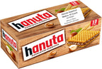 Ferrero Hanuta Wafers Filled with Hazelnut Cream (10 Pcs Box)