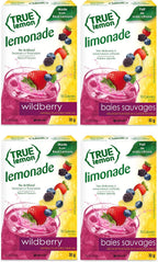 True Lemon WILDBERRY LEMONADE (Pack of 4) 10ct each box. True Citrus
