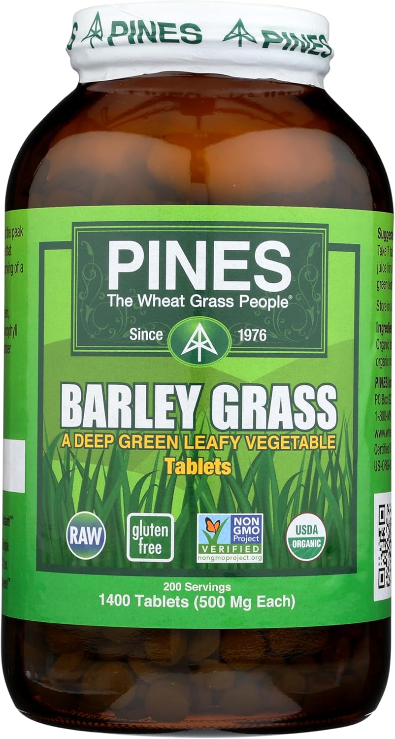 Pines International Barley Grass, 1,400 Tablets