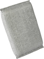 Casabella Sparkle Scrub Sponge Set Absorbent Sponges with Scrubber Exterior Dishwasher-Safe, 4-Pack