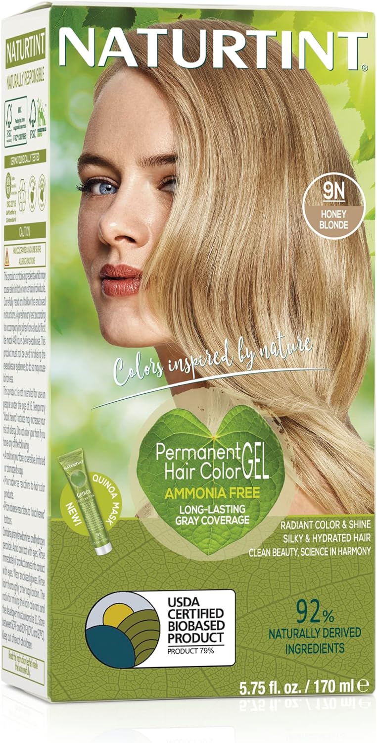 NATURTINT 9N Honey Blonde Hair Color, 5.07 OZ