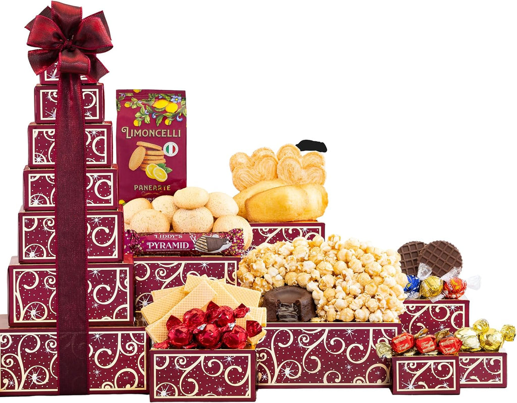 Wine Country Gift Baskets the Tower of Sweets Gift Tower