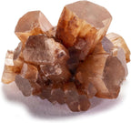 KALIFANO Natural Aragonite Cluster - High Energy Reiki Crystal Star Aragonito with Healing Properties - Information Card Included (Family Owned and Operated)