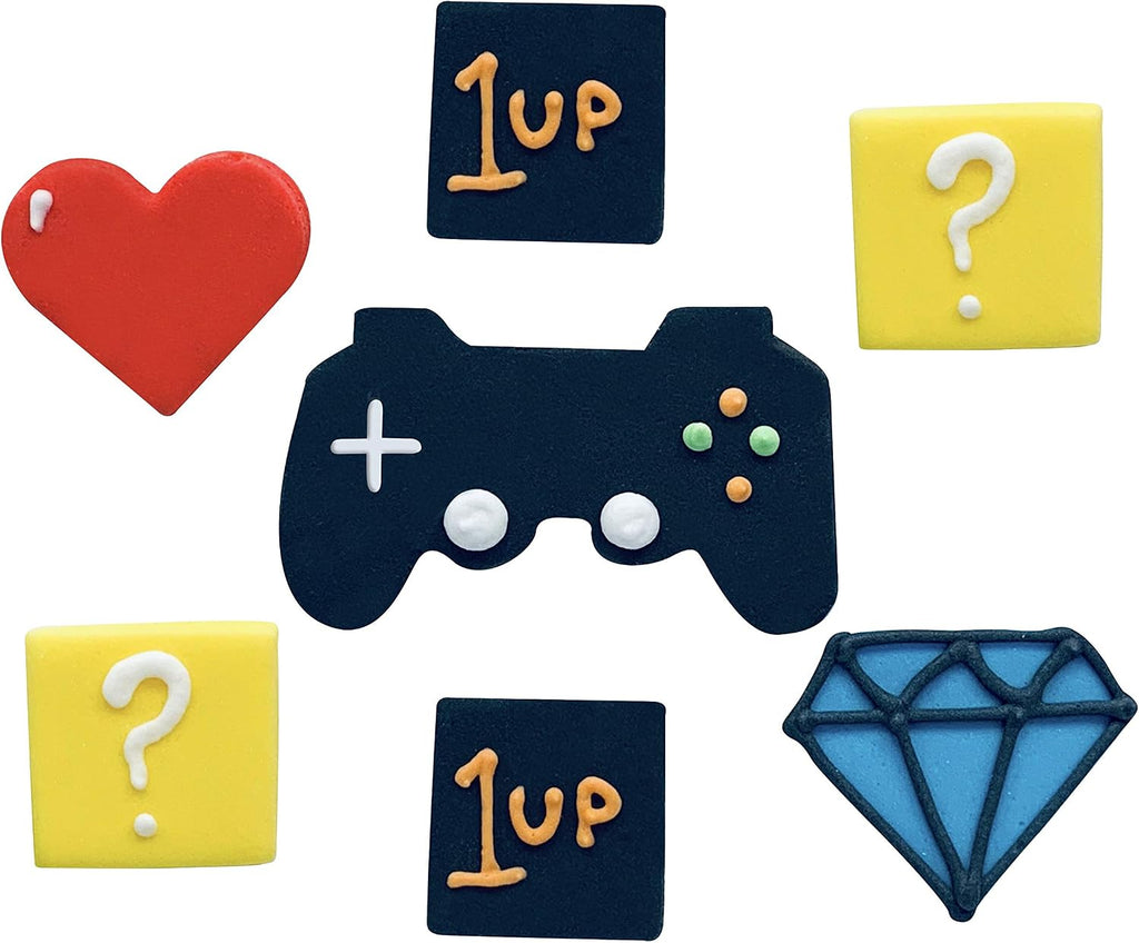 Anniversary House Gaming Party Sugarcraft Toppers