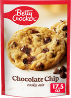 Betty Crocker Chocolate Chip Cookies, Cookie Baking Mix, 17.5 oz