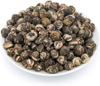 Oriarm Jasmine Pearls Tea Loose Leaf - Chinese Jasmine Green Tea Dragon Pearls - 2nd Grade - 100g (3.53-ounce) Ziplock Resealable Bag