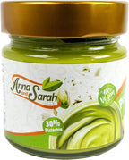 Pistachio Butter Spreadable Cream, 7.05 oz Glass Jar with Box, 30% Pistachios, Rich & Nutty Cream Spread for Knafeh and Dubai Chocolate, Chocolate Bars, Gluten Free, Vegan, Halal (Pack of 1, 7.05, Fl Oz)