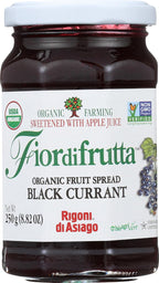 Fior Di Frutta, Fruit Spread Black Currant Organic, 8.82 Ounce
