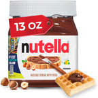 Nutella Hazelnut Spread With Cocoa For Breakfast, 13 Oz Jar (Pack of 4)