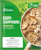 Knorr Fix creamy mushrooms (Rahm-Champignons) (Pack of 4)