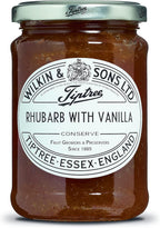 Tiptree Rhubarb with Vanilla Conserve 340g (Pack of 2)