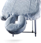 Master Massage Disposable Fitted Soft Headrest Cover for Massage Table Face Pillow Cushion 50 Pcs