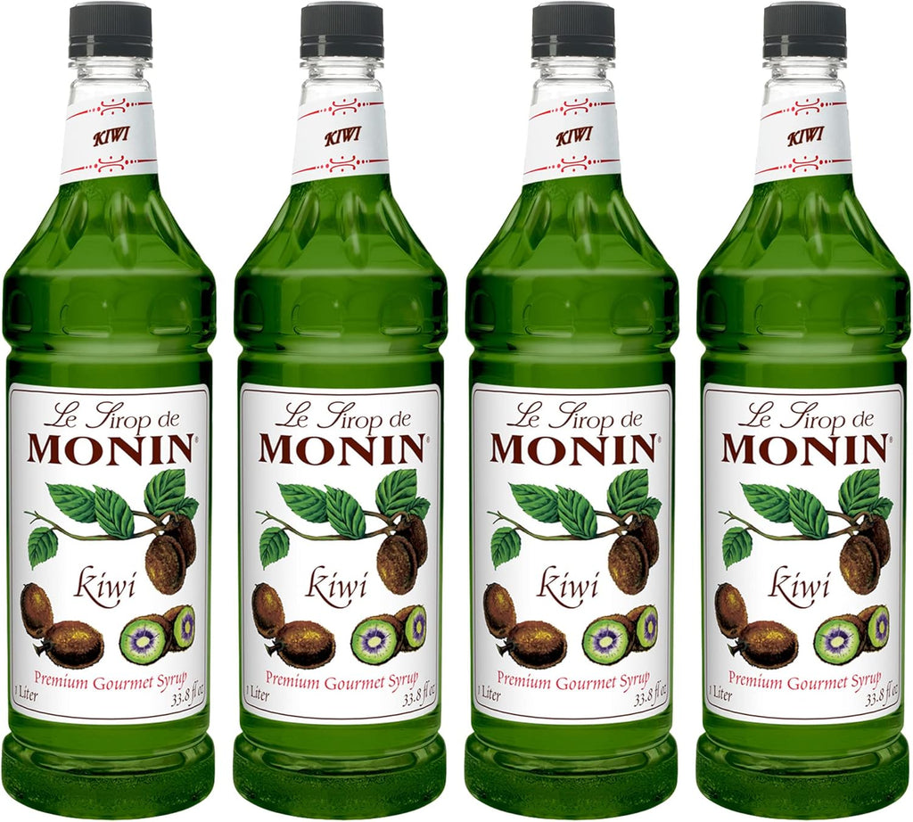 Monin Kiwi, 48-Ounce Packages (Pack of 4)