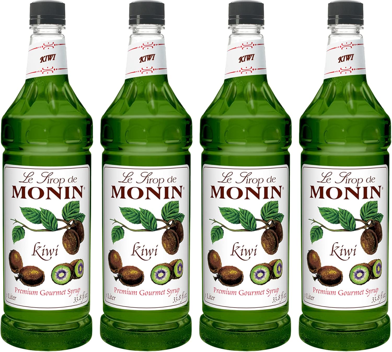 Monin Kiwi, 48-Ounce Packages (Pack of 4)