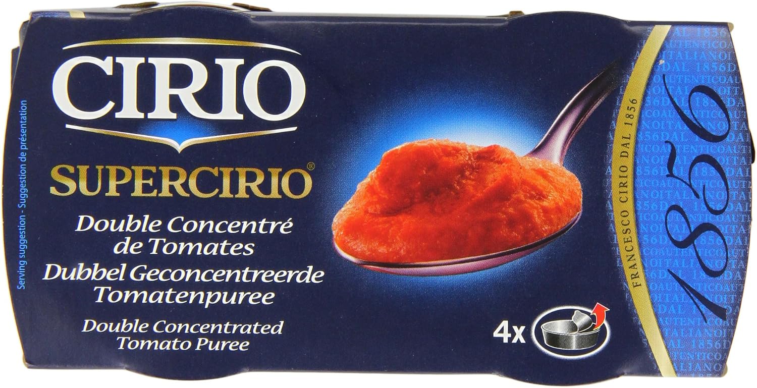 Cirio Tomato Puree Double Concentrate (4x70g) - Pack of 6