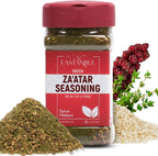 Eastanbul Zaatar Seasoning, 6.35oz, Real Za'atar,%100 Natural, Zaatar Spice from Middle Eastern Spices, Perfect for Mediterranean Seasoning Blends, AKA Zahter, Zatar, Za atar, Za' atar Spice, No MSG