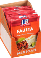 McCormick Fajita Seasoning Mix, 1.12 oz (Pack of 12)