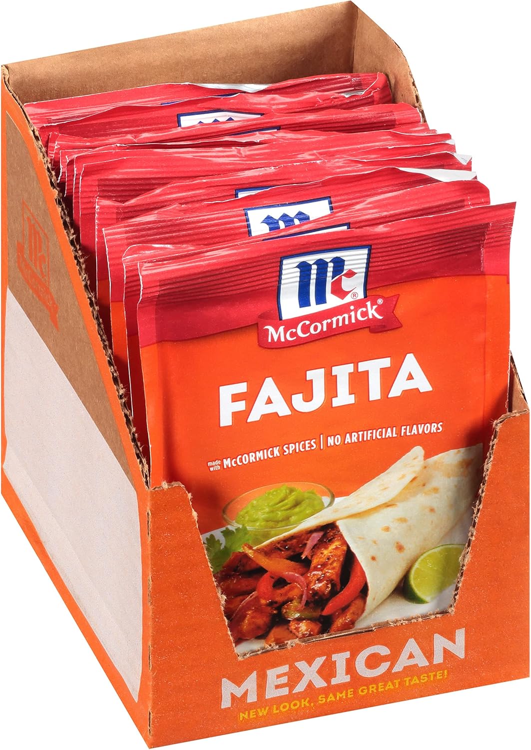 McCormick Fajita Seasoning Mix, 1.12 oz (Pack of 12)