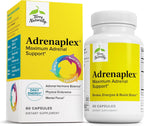 Terry Naturally Adrenaplex - Adrenal Gland Function Supplement - Glandular Support with Vitamins C & B6 - Dietary Supplement to Support Healthy Adrenal Function - 60 Capsules