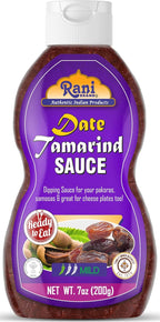 Rani Dates & Tamarind Sauce 7oz (200g) PET Jar, Ready to eat, Vegan ~ Gluten Free | NON-GMO | Kosher | No Colors | Indian Origin