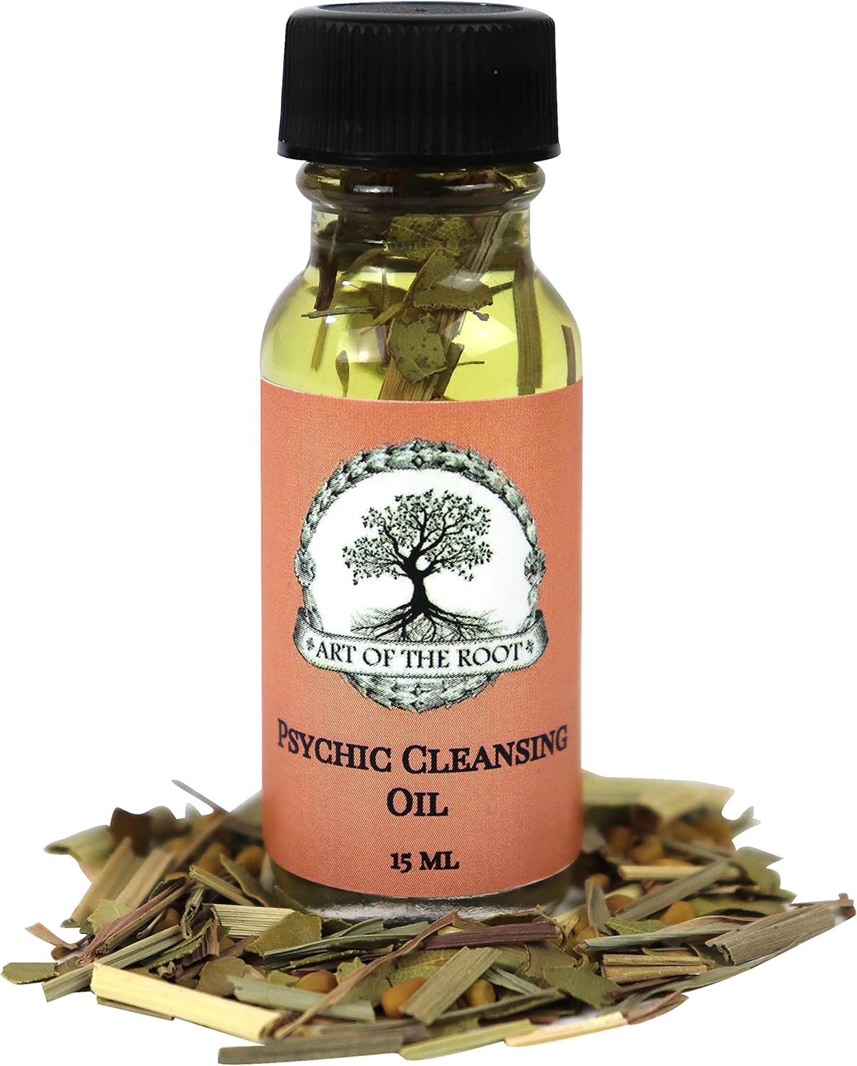 Psychic Cleansing Oil 1/2 oz | Negative Energy & Psychic Attacks | Hoodoo, Magick, Wiccan, Pagan, Spiritual Rituals