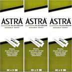 The Shave Factory Premium Shaving Set - Astra Platinum Double Edge Safety Razor Blades (300)