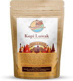 Monkey Business Coffee - Wild Kopi Luwak Coffee Whole Beans - Sustainably Sourced (from Indonesia) - 1 Kilogram