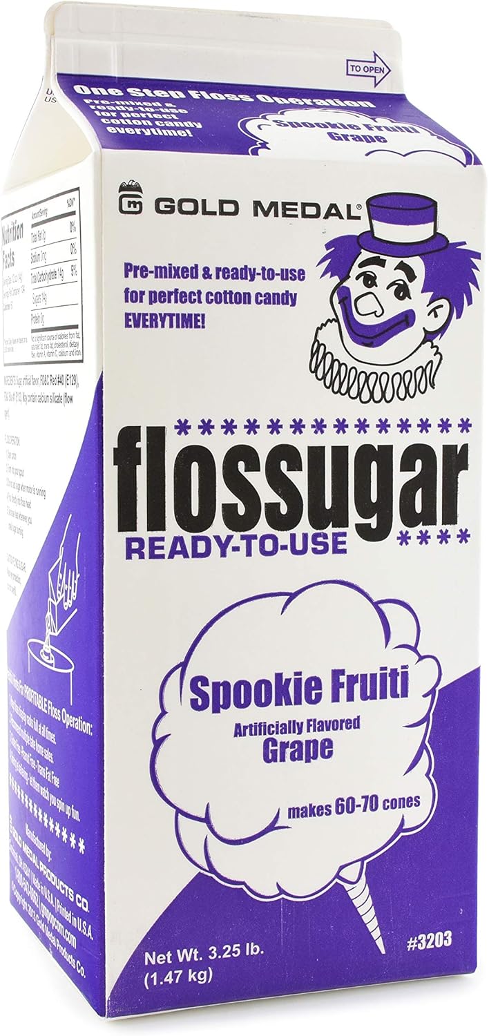 Flossugar Flavor: Grape 3.25 lb