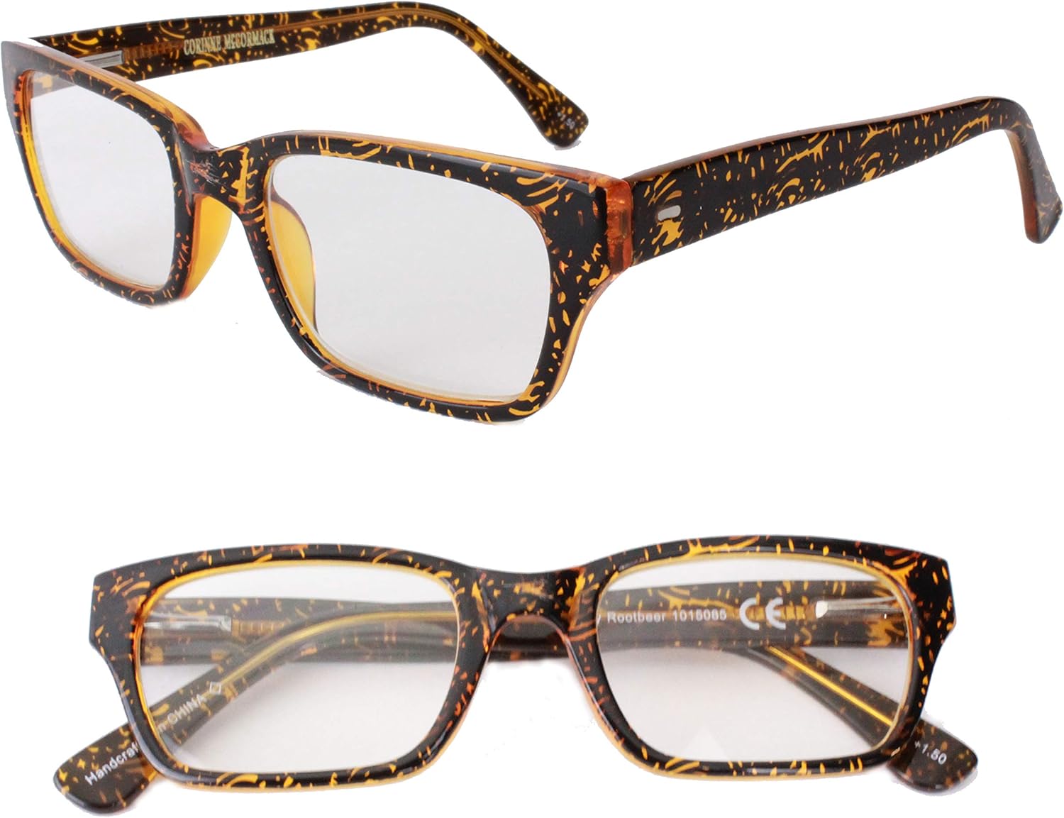 Corinne McCormack Women's Sydney Root Beer Reading Glases (Rootbeer, 1.50)