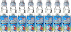 Sangaria Japanese Soft Drink Ramune, Original Flavor, Pack of 8 (Total 54.08 Fl Oz)