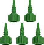 5pk Oxygen Tubing Swivel Nipple Christmas Tree Connectors
