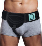 Abdomencare Inguinal Hernia Support Belt for Men & Women with 2 Compression Pads - Hernia Belt for Men Inguinal - For Left or Right Side Inguinal Hernias - Hernia Belts for Men Truss Support - L/XL